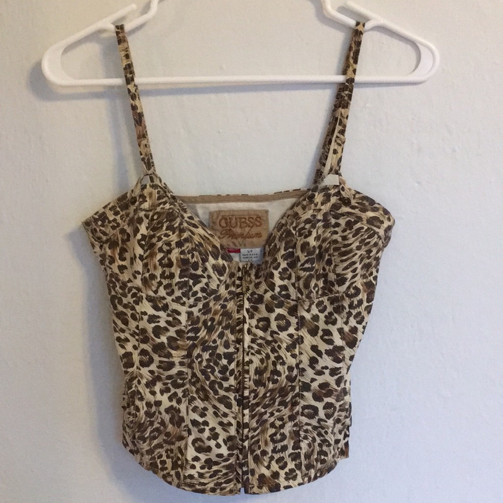 Guess Leopard Corset